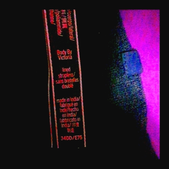 NEW Victoria's Secret Strapless Bra+LaSenza Straps - Picture 10 of 16